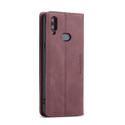 For Galaxy A10s CaseMe-013 Multifunctional Horizontal Flip Leather Case with Card Slot & Holder & Wallet(Wine Red)