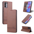 For U-MAGIC 30e AZNS Magnetic Calf Texture Horizontal Flip Leather Case with Card Slots & Holder & Wallet(Dark Brown) - More Brand by AZNS | Online Shopping South Africa | PMC TechLife | Buy Now Pay Later Mobicred