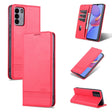 For U-MAGIC 30e AZNS Magnetic Calf Texture Horizontal Flip Leather Case with Card Slots & Holder & Wallet(Red) - More Brand by AZNS | Online Shopping South Africa | PMC TechLife | Buy Now Pay Later Mobicred
