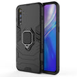 For OPPO Realme XT & K5 Shockproof PC + TPU Protective Case with Magnetic Ring Holder(Black) - Realme Cases by PMC TechLife | Online Shopping South Africa | PMC TechLife | Buy Now Pay Later Mobicred