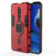For OPPO Reno2 Z Shockproof PC + TPU Protective Case with Magnetic Ring Holder(Red) - OPPO Cases by PMC TechLife | Online Shopping South Africa | PMC TechLife | Buy Now Pay Later Mobicred
