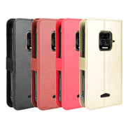 For Doogee S59 / S59 Pro Crazy Horse Texture Horizontal Flip Leather Case with Holder & Card Slots & Lanyard(Red)