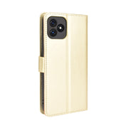 For Blackview Oscal C20 Crazy Horse Texture Horizontal Flip Leather Case with Holder & Card Slots & Lanyard(Gold)