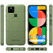 For Google Pixel 5a 5G Full Coverage Shockproof TPU Case(Green)