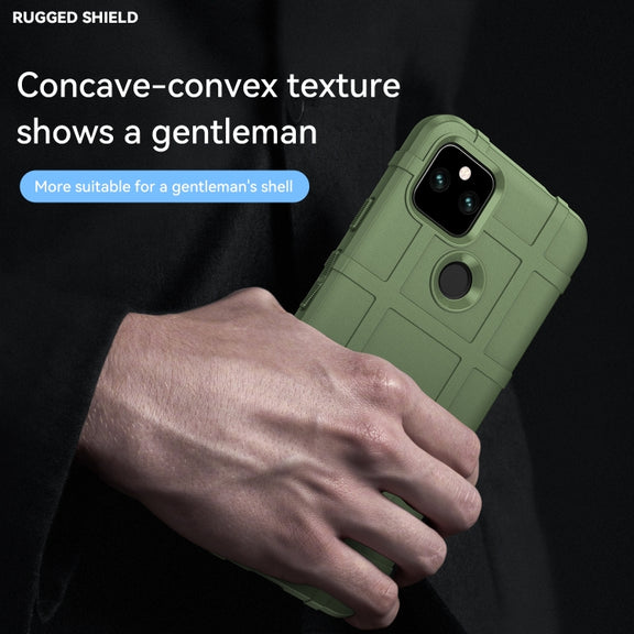 For Google Pixel 5a 5G Full Coverage Shockproof TPU Case(Green)
