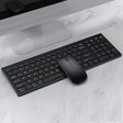 109 Three-mode Wireless Bluetooth Keyboard Mouse Set(Black) - Wireless Keyboard by PMC TechLife | Online Shopping South Africa | PMC TechLife | Buy Now Pay Later Mobicred