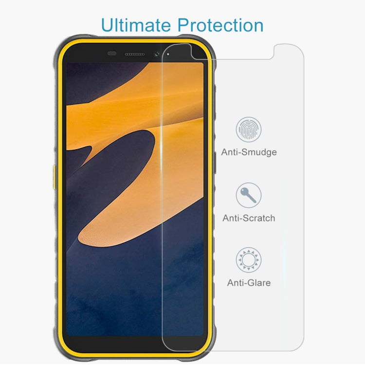 For Ulefone Armor X8i 10 PCS 0.26mm 9H 2.5D Tempered Glass Film