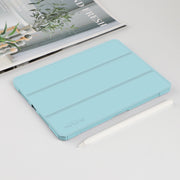 For iPad mini 6 / mini 2024 Mutural Pinyue Series Horizontal Flip Tablet Case with Holder & Pen Slot & Sleep / Wake-up Function(Sky Blue)
