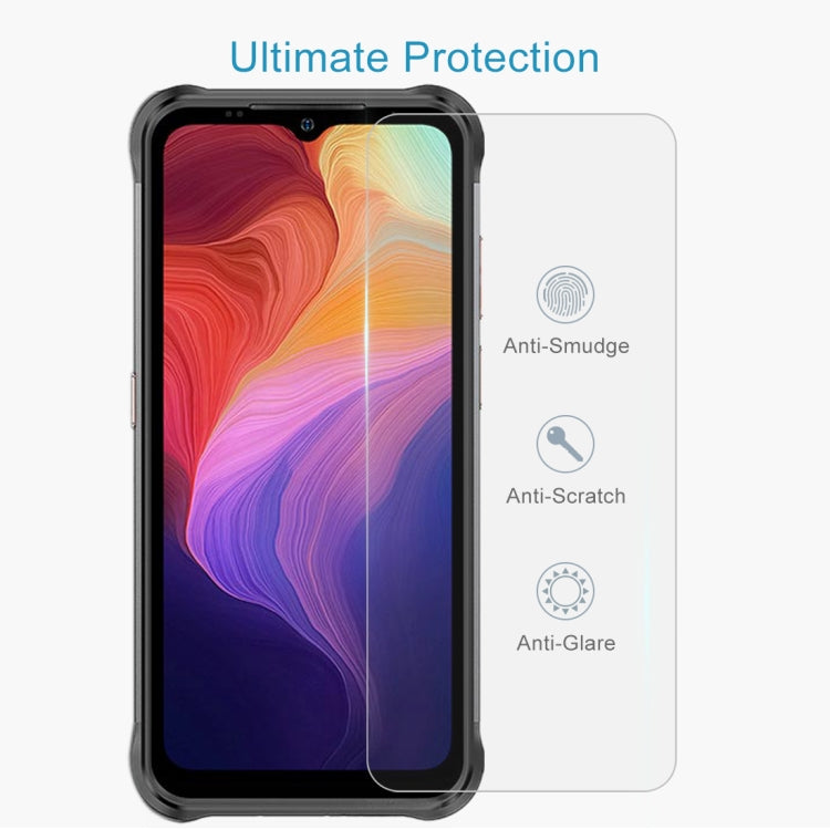For Ulefone Power Armor 14 10 PCS 0.26mm 9H 2.5D Tempered Glass Film
