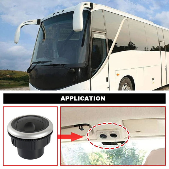 A5681-02 71mm RV Universal Air-conditioning Outlet, Hole Size: 63mm