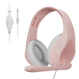 SADES A9 3.5mm Port Adjustable Gaming Headset with Microphone(Rose Gold) - Multimedia Headset by SADES | Online Shopping South Africa | PMC TechLife | Buy Now Pay Later Mobicred