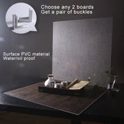 60 x 60cm Single Side Retro PVC Photography Backdrops Board(Oak Grain)
