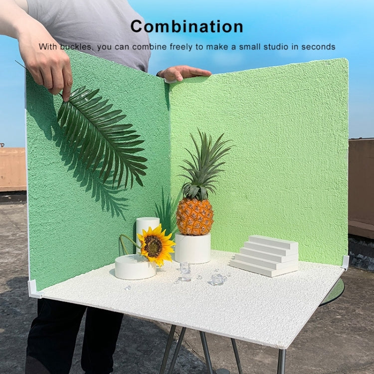 80 x 60cm PVC Backdrop Board Coarse Sand Texture Cement Photography Backdrop Board(Light Grey)
