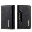 DG.MING M2 Series 3-Fold Card Bag(Black) - Card & Passport Bags by DG.MING | Online Shopping South Africa | PMC TechLife