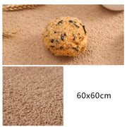60 x 60cm PVC Backdrop Board Coarse Sand Texture Cement Photography Backdrop Board(Dark Nude Color)