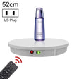 52cm Remote Control Electric Rotating Turntable Display Stand Video Shooting Props Turntable, Charging Power, Power Plug:US Plug(White) - free shipping - PMC TechLife - Order now!