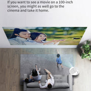 YG450 1280x720 1500 Lumens Portable Home Theater LED HD Projector, Plug Type:US Plug(White)