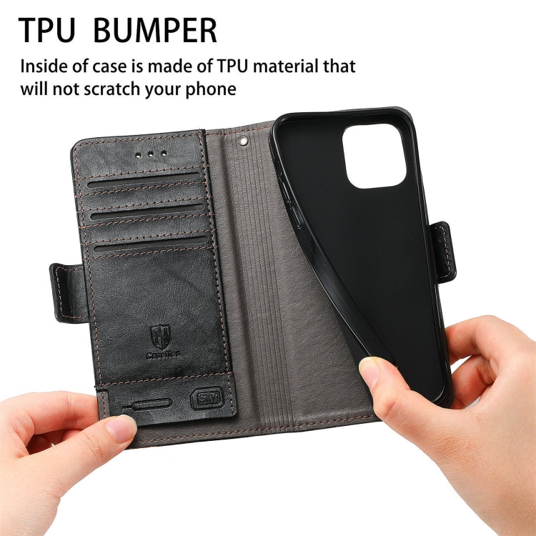 For Doogee N40 Pro CaseNeo Splicing Dual Magnetic Buckle Leather Case with Holder & Card Slots & Wallet(Black)