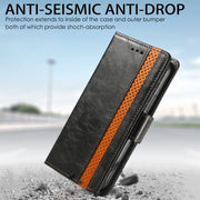 For Doogee N40 Pro CaseNeo Splicing Dual Magnetic Buckle Leather Case with Holder & Card Slots & Wallet(Black)