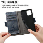 For Doogee N40 Pro CaseNeo Splicing Dual Magnetic Buckle Leather Case with Holder & Card Slots & Wallet(Blue)