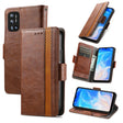 For Doogee N40 Pro CaseNeo Splicing Dual Magnetic Buckle Leather Case with Holder & Card Slots & Wallet(Brown) - More Brand by PMC TechLife | Online Shopping South Africa | PMC TechLife | Buy Now Pay Later Mobicred