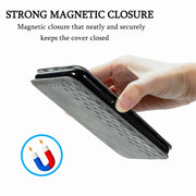 For Doogee N40 Pro Cubic Grid Pressed Horizontal Flip Magnetic Leather Case with Holder & Card Slots & Wallet(Grey)