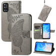 For DOOGEE N40 Pro Butterfly Love Flowers Embossed Horizontal Flip Leather Case with Holder & Card Slots & Wallet & Lanyard(Grey) - More Brand by PMC TechLife | Online Shopping South Africa | PMC TechLife | Buy Now Pay Later Mobicred