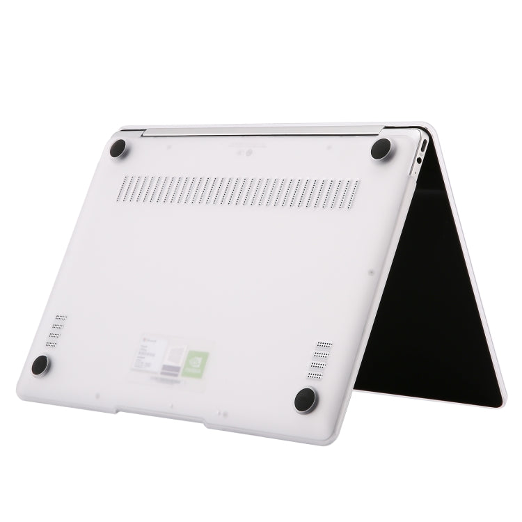 For Huawei MagicBook Pro 16.1 Shockproof Frosted Laptop Protective Case(Transparent)