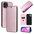 For Blackview Oscal C20 Carbon Fiber Texture Horizontal Flip Leather Phone Case with Card Slot(Pink) - More Brand by PMC TechLife | Online Shopping South Africa | PMC TechLife | Buy Now Pay Later Mobicred