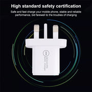 20WACB 20W QC3.0 + PD Quick Charger, Plug Specification:US Plug(White)