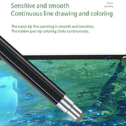 JB06 Universal Magnetic Nano Pen Tip + Disc Pen Tip Stylus Pen for Mobile Phones and Tablets(Black)