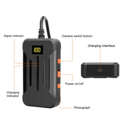 F300 8mm IP68 Water-resistant HD Dual Cameras Digital Endoscope, Length:5m Hard Cable(Black)