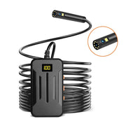 F300 8mm IP68 Water-resistant HD Dual Cameras Digital Endoscope, Length:10m Hard Cable(Black)