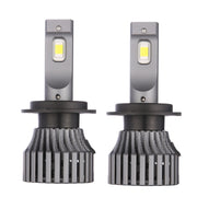 1 Pair G8 Plus H7 DC9-16V / 30W / 8000LM / 6000K IP67 Car LED 3570 Lamp Beads Headlight(White Light)