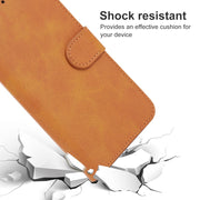 Leather Phone Case For Blackview BL6000 Pro 5G(Brown)