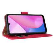 For Blackview Oscal C20 Solid Color Skin Feel Magnetic Buckle Horizontal Flip PU Phone Case(Rose Gold)