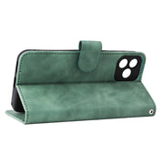 For Blackview Oscal C20 Solid Color Skin Feel Magnetic Buckle Horizontal Flip PU Phone Case(Green)