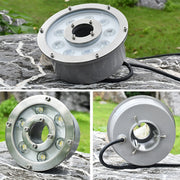 9W Landscape Ring LED Aluminum Alloy Underwater Fountain Light(White Light)