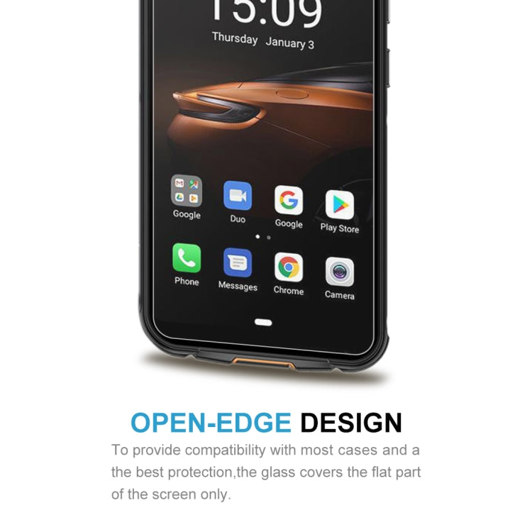 10 PCS 0.26mm 9H 2.5D Tempered Glass Film For Ulefone Armor 5 / 5S
