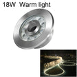 18W Landscape Ring LED Stainless Steel Underwater Fountain Light(Warm Light) - Underwater Lights by PMC TechLife | Online Shopping South Africa | PMC TechLife | Buy Now Pay Later Mobicred