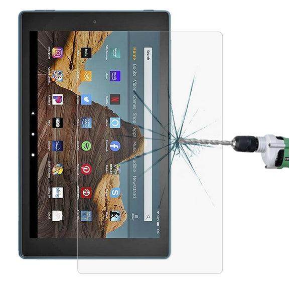 9H 2.5D Explosion-proof Tempered Tablet Glass Film For Amazon Kindle Fire HD 10 2019
