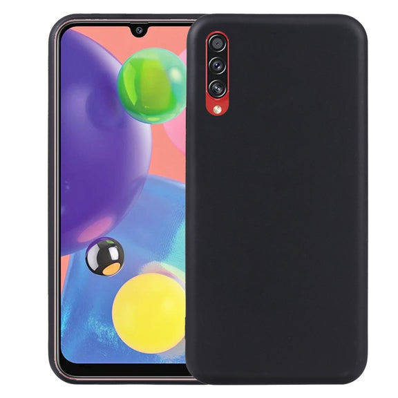 TPU Phone Case For Samsung Galaxy A70 (Black)