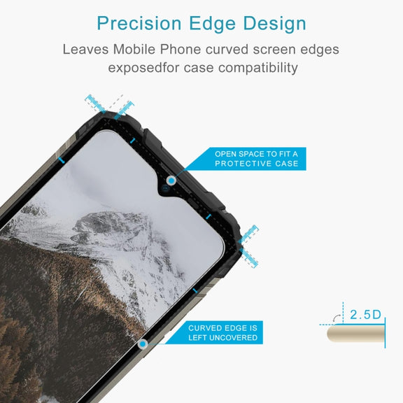 50 PCS 0.26mm 9H 2.5D Tempered Glass Film For Doogee S96 Pro / S96 / S96 GT