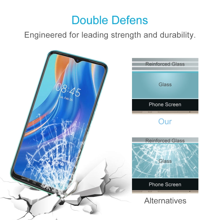 0.26mm 9H 2.5D Tempered Glass Film For Tecno Spark 7T
