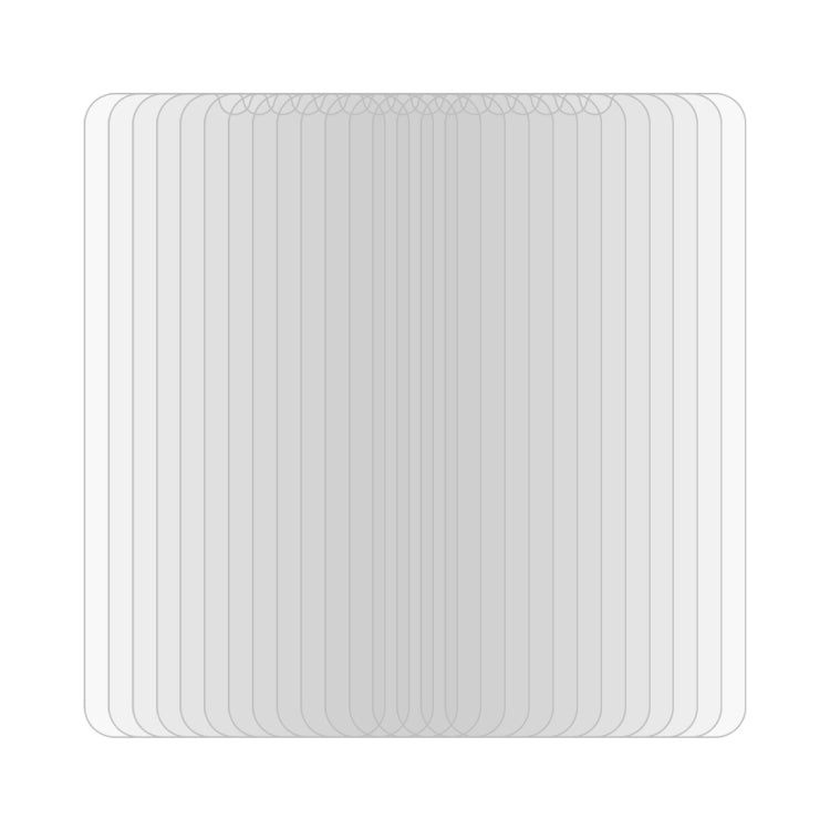 50 PCS 0.26mm 9H 2.5D Tempered Glass Film For Blackview Oscal C20