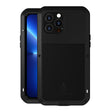 For iPhone 13 Pro Max LOVE MEI Metal Shockproof Life Waterproof Dustproof Protective Phone Case (Black) - free shipping - PMC TechLife - Order now!