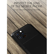 For iPhone 13 Pro Max LOVE MEI Metal Shockproof Life Water-resistant Dustproof Protective Phone Case (Red)