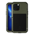 For iPhone 13 Pro Max LOVE MEI Metal Shockproof Life Waterproof Dustproof Protective Phone Case (Army Green) - free shipping - PMC TechLife - Order now!