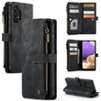 For Samsung Galaxy A32 5G CaseMe-C30 Multifunctional Horizontal Flip PU + TPU Phone Case(Black) - Galaxy Phone Cases by CaseMe | Online Shopping South Africa | PMC Jewellery | Buy Now Pay Later Mobicred