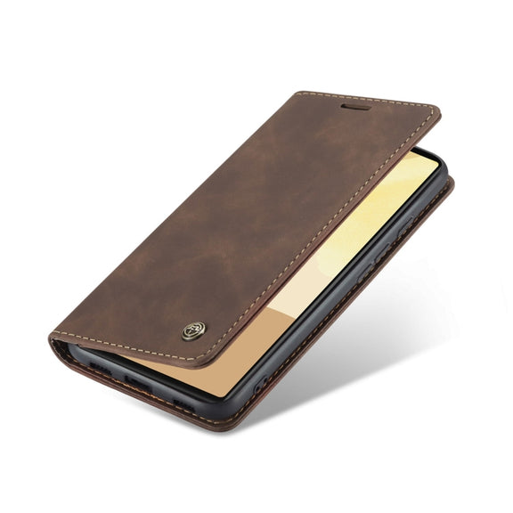 For Google Pixel 6 Pro CaseMe 013 Multifunctional Horizontal Flip Leather Phone Case with Card Slot & Holder & Wallet(Coffee)